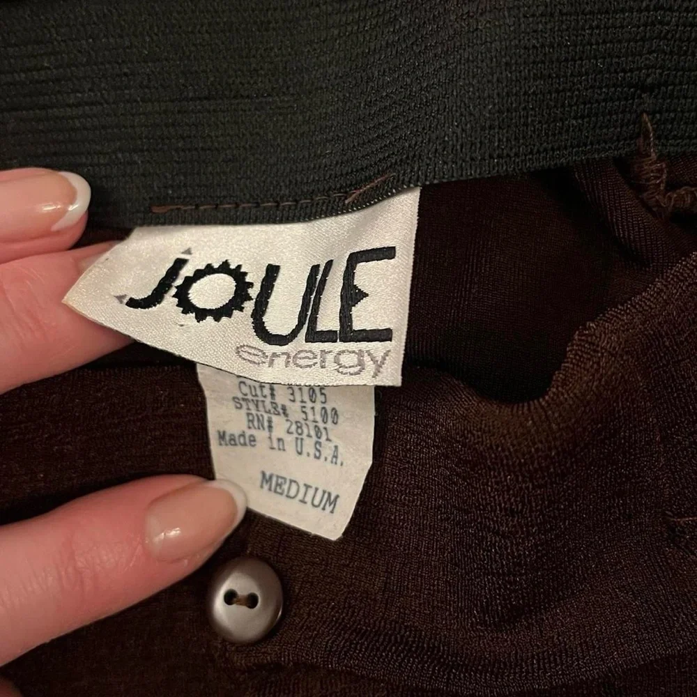 90s brown sailor skirt - Picture 3 of 4